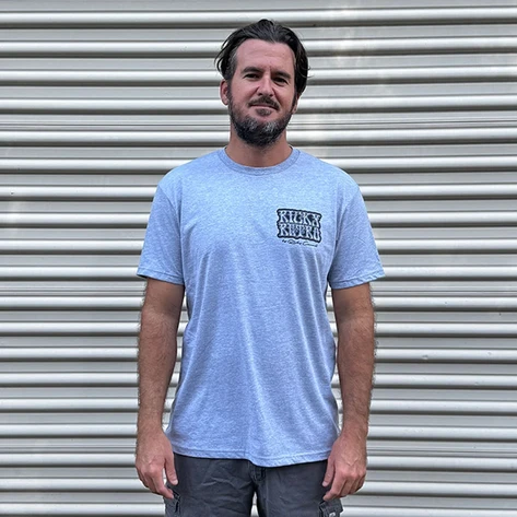 Ricky Retro - Heather Gray front